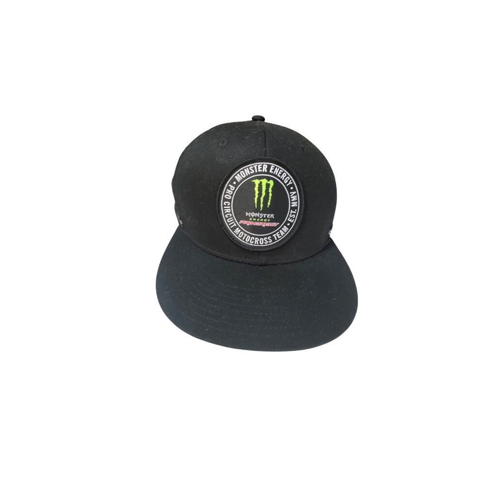 Monster‎ Energy Pro Circuit Motocross Team Black Trucker Hat Snapback Adjustable